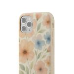 Floral Biodegradable Phone Case - Eco-Friendly Nature Design