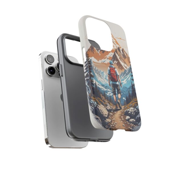 Adventure Phone Case, Mountain Hiking Phone Cover, Outdoor Enthusiast Gift, Nature Lover Accessory, Travel Cell Phone Protector