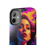 Vibrant, Colorful Woman Design - Tough Phone Case