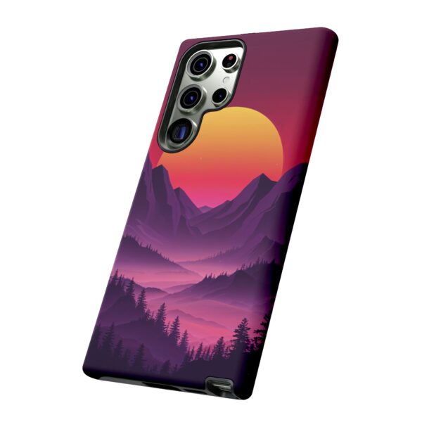 Mountain Sunset Phone Case - Tough Cases for Nature Lovers