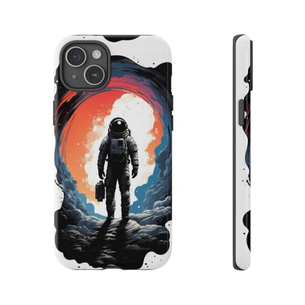 Astronaut Case, Tough Phone Cover, Galaxy Art Protector, Space Lover Gift, Unique Mobile Accessory