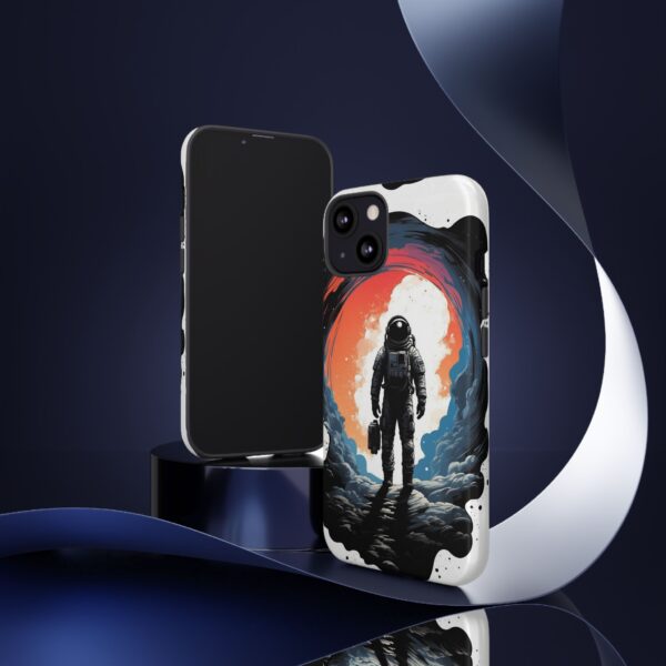 Astronaut Case, Tough Phone Cover, Galaxy Art Protector, Space Lover Gift, Unique Mobile Accessory