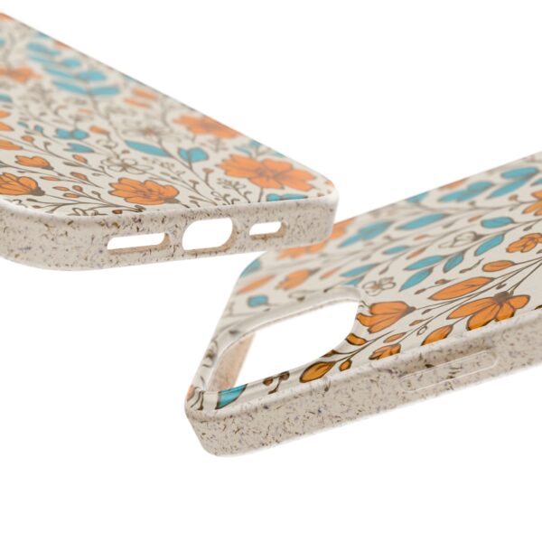 Floral Biodegradable Phone Case - Eco-Friendly Design for Nature Lovers
