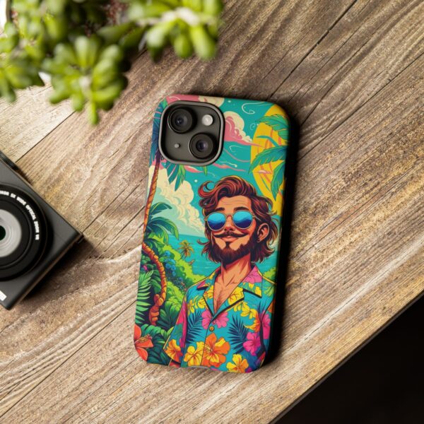 Stylish Hawaiian Tough Phone Case - Perfect for Trendsetters & Everyday Use