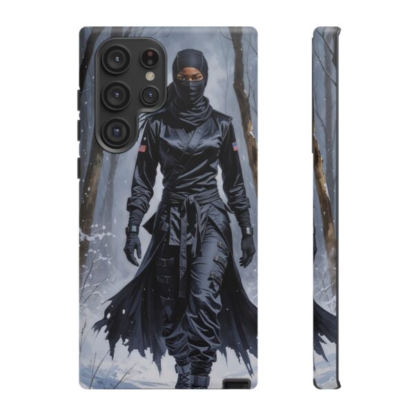 Artistic Phone Case, Ninja Aesthetic, Unique Smartphone Cover, Adventurous Spirit