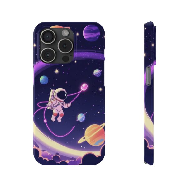 Space Astronaut Slim Phone Case
