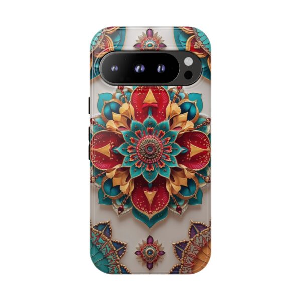 Colorful Mandala Phone Cover, Bohemian Style Accessory, Unique Gift for Her, Stylish Smartphone Protection