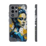 Vibrant, Artistic Tough Phone Case, Modern Art, Smartphone Accessories