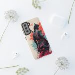 Samurai Warrior Phone Case, Tough Cases, Unique Phone Accessories, Phone Cover Gift, Gamer Phone Decor, Anime Style Case