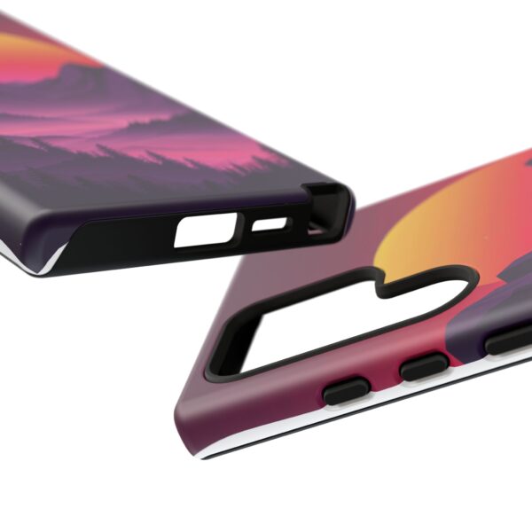 Mountain Sunset Phone Case - Tough Cases for Nature Lovers