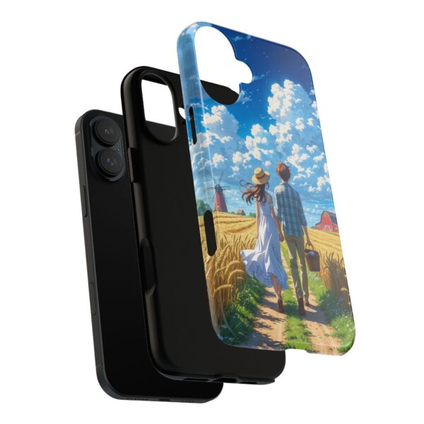 Couple Phone Case – Romantic Landscape Design
