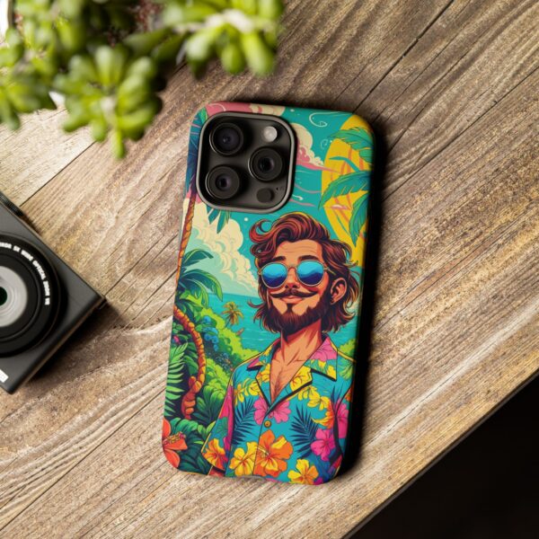 Stylish Hawaiian Tough Phone Case - Perfect for Trendsetters & Everyday Use