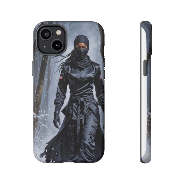 Artistic Phone Case, Ninja Aesthetic, Unique Smartphone Cover, Adventurous Spirit