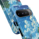Dog-Themed Phone Case, Whimsical Pet Lover Case, Cute Animal Accessory, Nature Scene Protection, Gift for Dog Owners