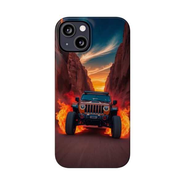 Adventure Jeep Slim Phone Case - Perfect for Off-Road Enthusiasts