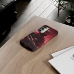 Red Urban Warrior Phone Case for Gamers & Action Fans