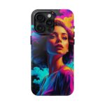 Vibrant, Colorful Woman Design - Tough Phone Case