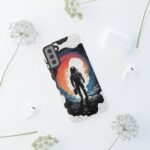 Astronaut Case, Tough Phone Cover, Galaxy Art Protector, Space Lover Gift, Unique Mobile Accessory