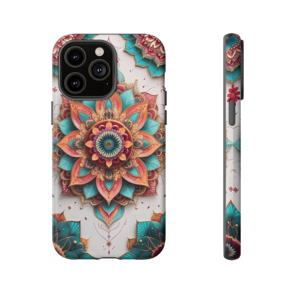 Mandala Phone Case, Colorful Floral Design, Bohemian Style, Tough Cases, Gift for Her