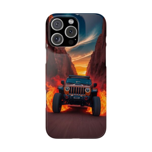 Adventure Jeep Slim Phone Case - Perfect for Off-Road Enthusiasts