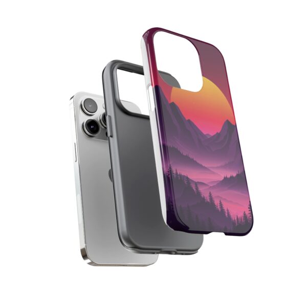 Mountain Sunset Phone Case - Tough Cases for Nature Lovers