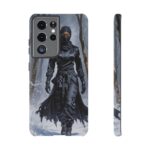 Artistic Phone Case, Ninja Aesthetic, Unique Smartphone Cover, Adventurous Spirit