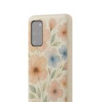 Floral Biodegradable Phone Case - Eco-Friendly Nature Design