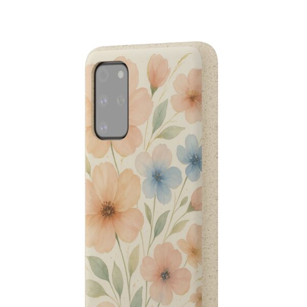 Floral Biodegradable Phone Case - Eco-Friendly Nature Design