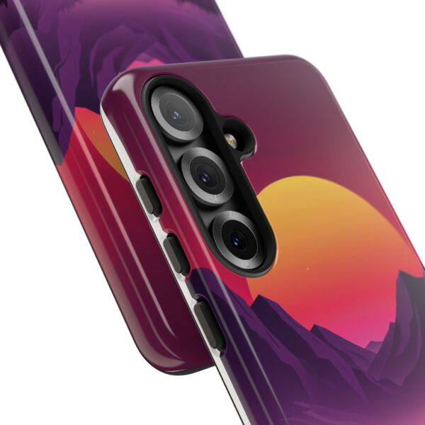 Mountain Sunset Phone Case - Tough Cases for Nature Lovers