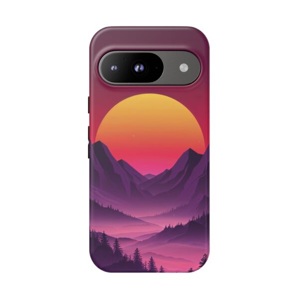 Mountain Sunset Phone Case - Tough Cases for Nature Lovers