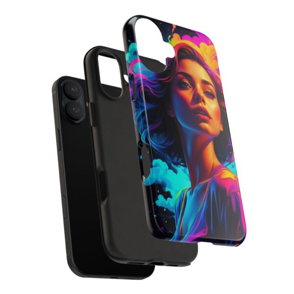 Vibrant, Colorful Woman Design - Tough Phone Case