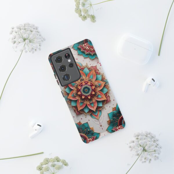 Mandala Phone Case, Colorful Floral Design, Bohemian Style, Tough Cases, Gift for Her