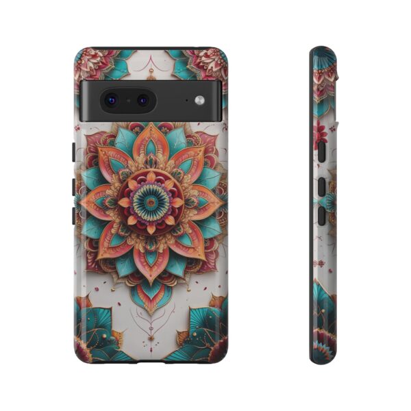 Mandala Phone Case, Colorful Floral Design, Bohemian Style, Tough Cases, Gift for Her