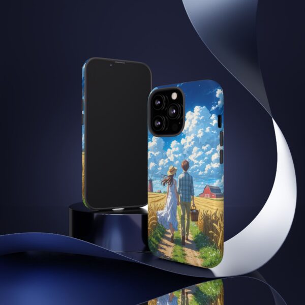 Couple Phone Case – Romantic Landscape Design