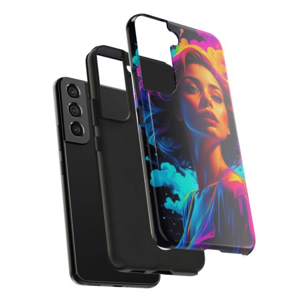 Vibrant, Colorful Woman Design - Tough Phone Case