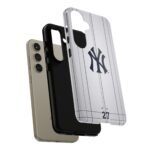 New York Yankees Pinstripe Tough Phone Case — MLB Logo Protective Phone Cover