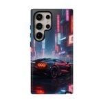 Neon Night Supercar Phone Case