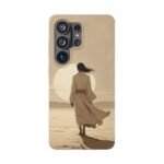 Phone Case — Desert Sunset Wanderer Clear Flexi Case