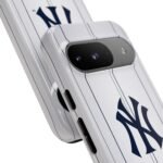 New York Yankees Pinstripe Tough Phone Case — MLB Logo Protective Phone Cover