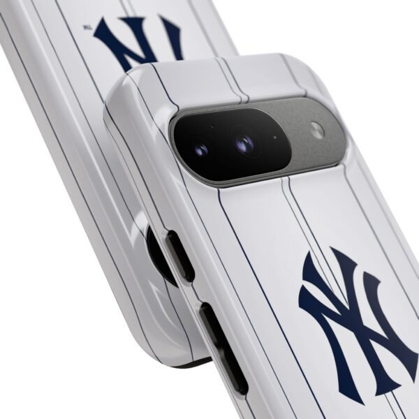 New York Yankees Pinstripe Tough Phone Case — MLB Logo Protective Phone Cover