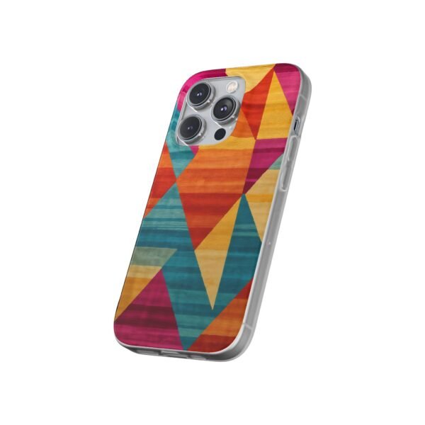 Colorful Geometric Abstract Flexi Phone Case
