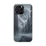 Winter Mountain Forest Scenic Phone Case