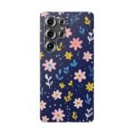 Floral Phone Case — Navy Ditsy Flowers Protective Flexi Case