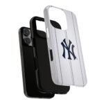 New York Yankees Pinstripe Tough Phone Case — MLB Logo Protective Phone Cover