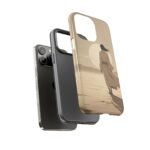 Desert Wanderer Phone Case — Sunset Silhouette iPhone Cover