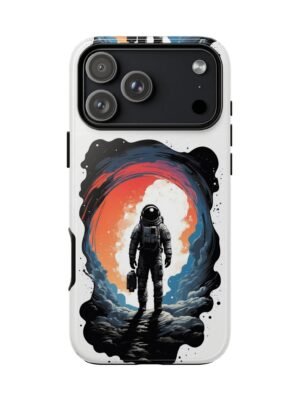Astronaut Galaxy Phone Case — Space Explorer Tough Protective Case