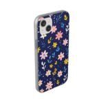 Floral Phone Case — Navy Ditsy Flowers Protective Flexi Case