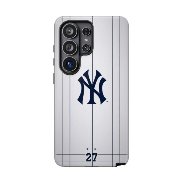 New York Yankees Pinstripe Tough Phone Case — MLB Logo Protective Phone Cover