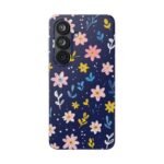 Floral Phone Case — Navy Ditsy Flowers Protective Flexi Case