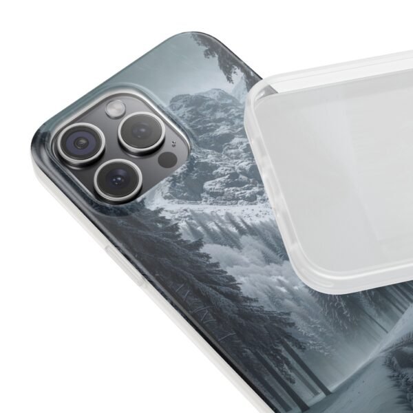 Winter Mountain Forest Scenic Phone Case